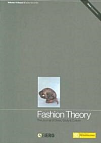 Fashion Theory : The Journal of Dress, Body and Culture (Paperback)