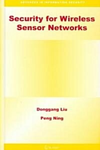 Security for Wireless Sensor Networks (Hardcover)