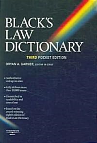Blacks Law Dictionary (Paperback, 3rd)