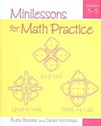 Minilessons for Math Practice, Grades 3-5 (Paperback)