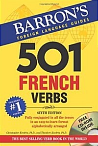 [중고] 501 French Verbs: With CD-ROM [With CDROM] (Paperback, 6, Revised)