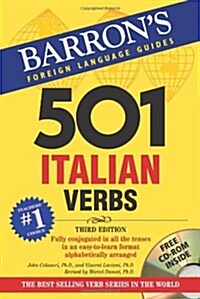 501 Italian Verbs [With CDROM] (Paperback, 3)