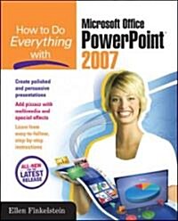 How to Do Everything with Microsoft Office PowerPoint 2007 (Paperback)