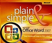 Microsoft Office Word 2007 Plain & Simple (Paperback)