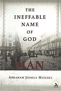 The Ineffable Name of God: Man : Poems in Yiddish and English (Paperback)