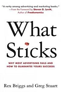 [중고] What Sticks (Hardcover)