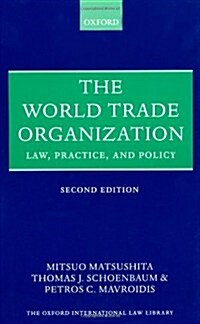 [중고] The World Trade Organization: Law, Practice, and Policy                                                                                          