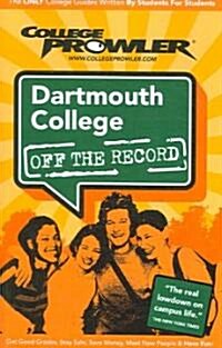 [중고] College Prowler Dartmouth College (Paperback)