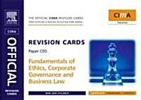 Cima Revision Cards Fundamentals of Ethics, Corporate Governance and Business Law (Paperback, Spiral)