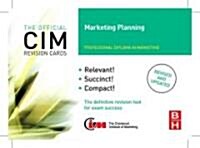 CIM Revision Cards Marketing Planning (Hardcover, 2 ed)