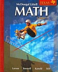 McDougal Littell Math Course 1: Student Edition Course 1 2007 (Hardcover)
