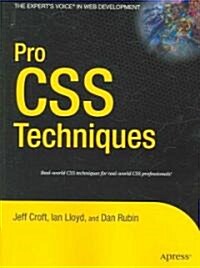 Pro CSS Techniques (Paperback)