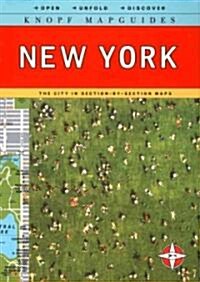 [중고] Knopf Mapguides: New York: The City in Section-By-Section Maps (Paperback, Revised)