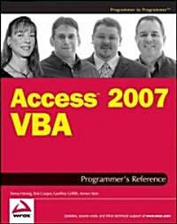 Access 2007 VBA Programmers Reference (Paperback)