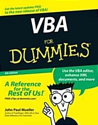 VBA For Dummies (Paperback, 5)