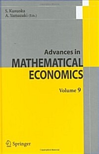 Advances in Mathematical Economics Volume 9 (Hardcover, 2006)