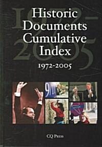 Historic Documents Cumulative Index 1972-2005 (Hardcover, Revised)