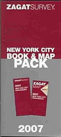 Zagat 2007 New York City Book & Map Pack (Map, BOX)