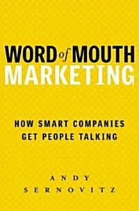 [중고] Word of Mouth Marketing (Hardcover)