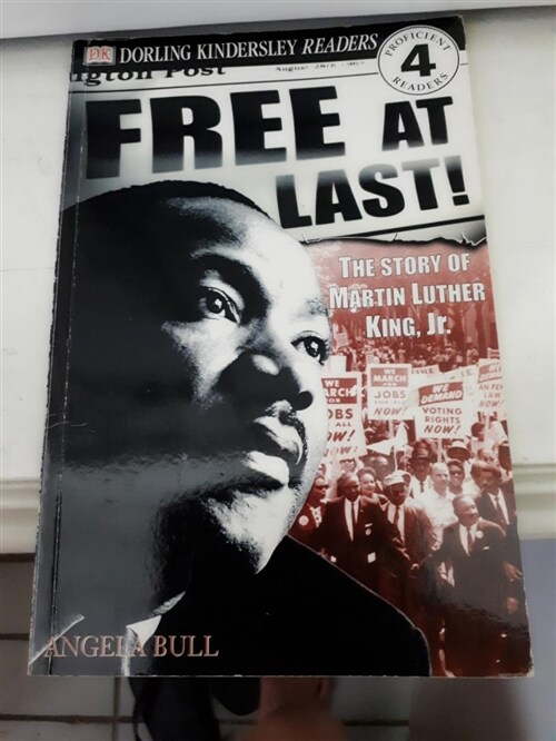 [중고] DK Readers L4: Free at Last: The Story of Martin Luther King, Jr. (Paperback)