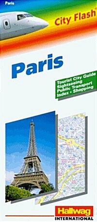 Rand McNally Paris Cityflash Visitor Map (Map)