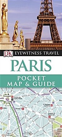 DK Eyewitness Pocket Map and Guide: Paris (Paperback)