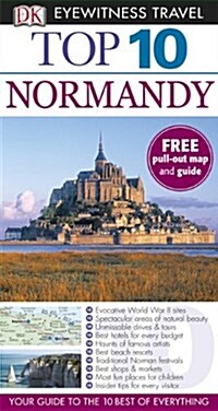 DK Eyewitness Top 10 Travel Guide: Normandy (Paperback)