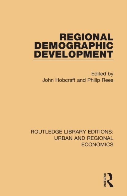 Regional Demographic Development (Paperback)