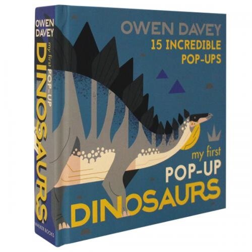 My First Pop-Up Dinosaurs : 15 Incredible Pop-ups (Hardcover)