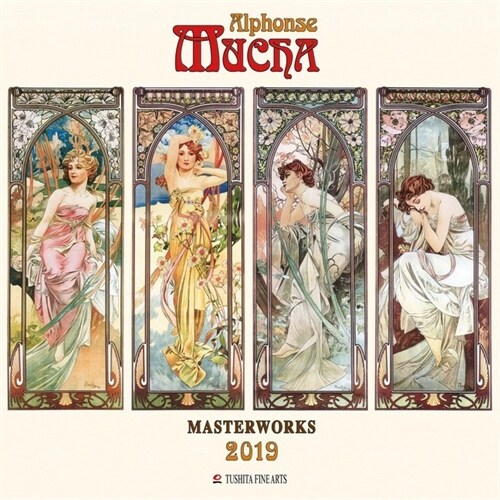 Alphonse Mucha   Masterworks 2019 (Calendar)