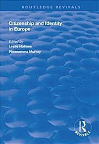 Citizenship and Identity in Europe (Hardcover)