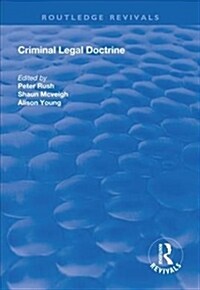 Criminal Legal Doctrine (Hardcover)