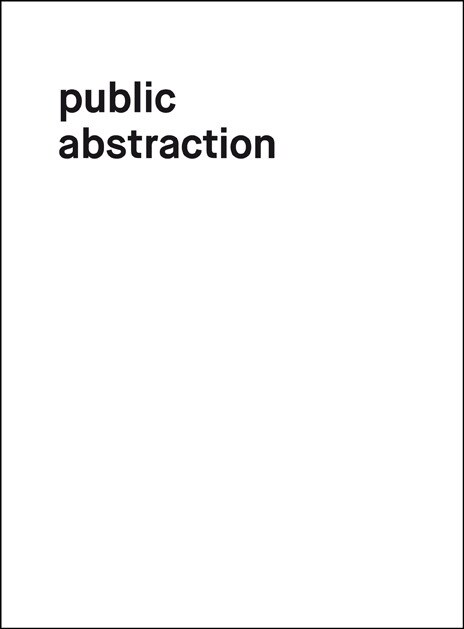 Public Abstraction (Paperback)