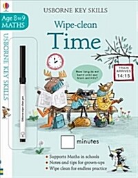 Wipe-Clean Time 8-9 (Paperback)