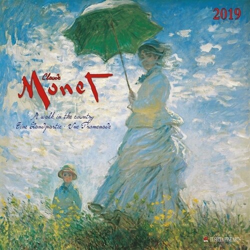 Claude Monet   a Walk in the Country 2019 (Calendar)