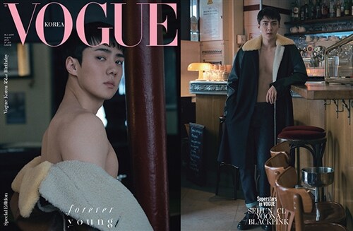 보그 Vogue Korea E형 2018.8 (EXO 세훈 게이트 폴더 커버)