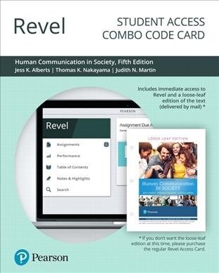 Revel for Human Communication in Society -- Combo Access Card (Hardcover, 5)