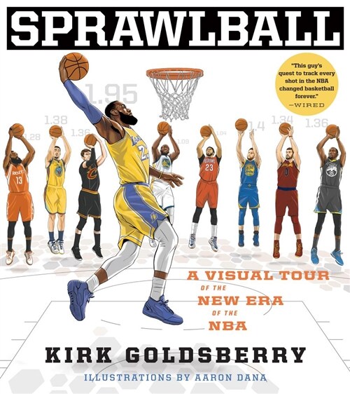 [중고] Sprawlball: A Visual Tour of the New Era of the NBA (Hardcover)