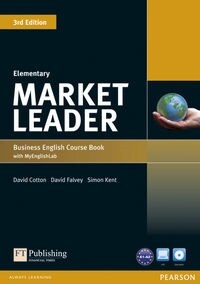 Market Leader 3rd Edition Elementary Coursebook with DVD-ROM and MyEnglishLab Student online access code Pack (Multiple-component retail product, 3 ed)