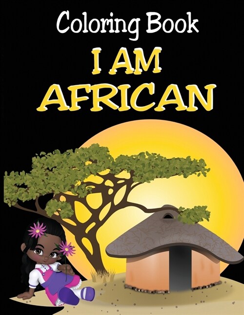 Coloring Book - I Am African (Paperback)