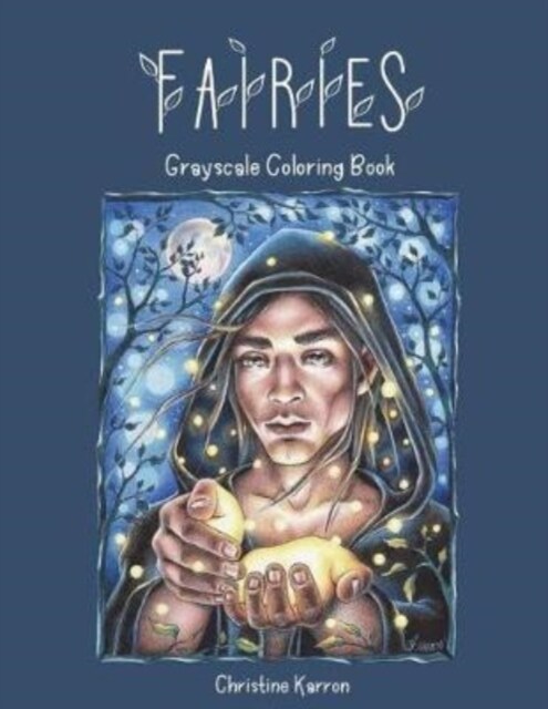 Fairies Grayscale Coloring Book (Paperback)