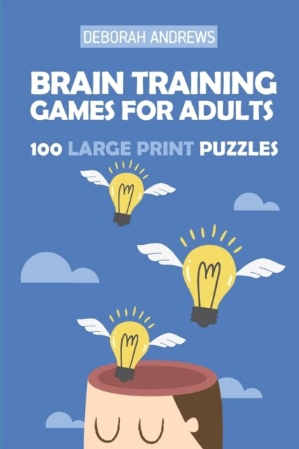 Brain Training Games for Adults: Ying - Yang Puzzles - 100 Large Print Puzzles (Paperback)