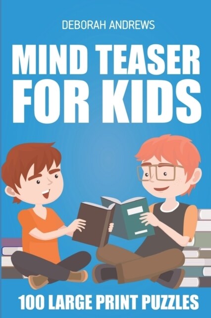 Mind Teaser for Kids: Suguru Puzzle - 100 Large Print Puzzles (Paperback)