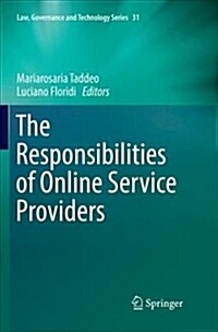 The Responsibilities of Online Service Providers (Paperback)
