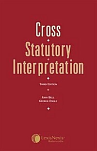 Cross: Statutory Interpretation (Paperback, 3 Revised edition)