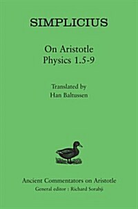 Simplicius: On Aristotle Physics 1.5-9 (Hardcover)