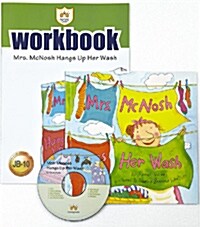 러닝캐슬 Junior B-10: Mrs.McNosh hangs up her wash (Student Book + Workbook + CD)