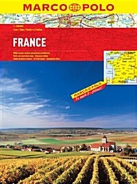 France Marco Polo Atlas (Paperback)