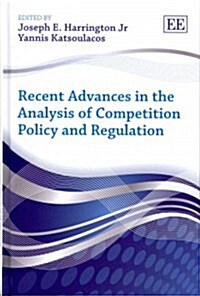 Recent Advances in the Analysis of Competition Policy and Regulation (Hardcover)