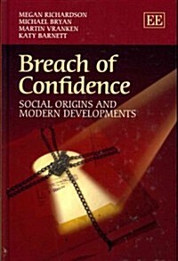Breach of Confidence : Social Origins and Modern Developments (Hardcover)